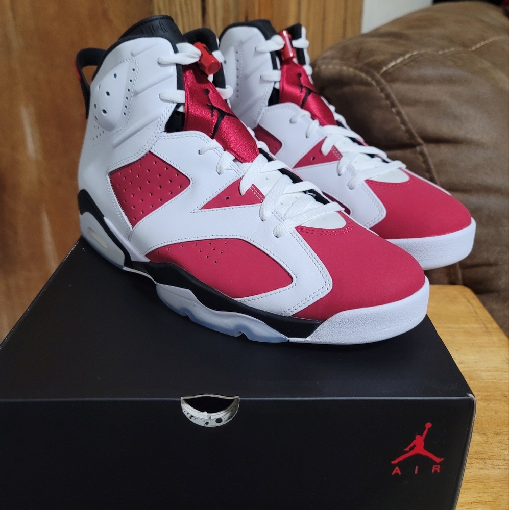 Jordan retro 6 carmine
